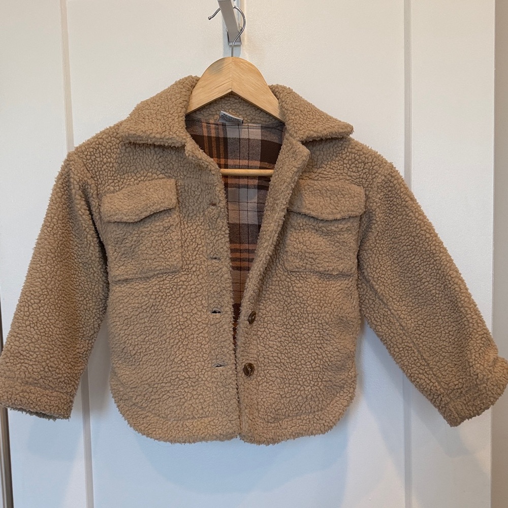 Faux Sherpa Kids Jacket